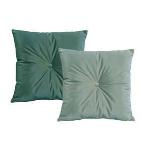 Sada 2 zelených polštářů JohnsonStyle Magic Velvet, 45 x 45 cm
