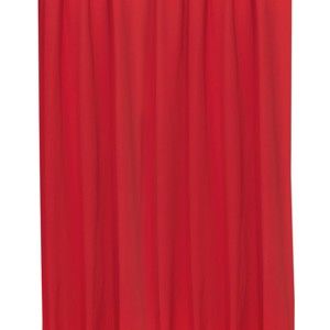 Červený závěs Apolena Plain Red, 170 x 270 cm