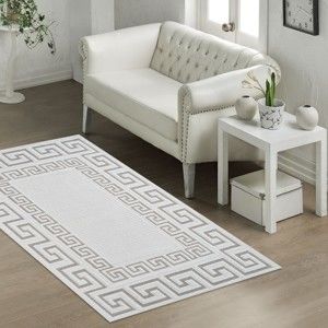 Odolný bavlněný koberec Vitaus Versace Beig, 60 x 90 cm