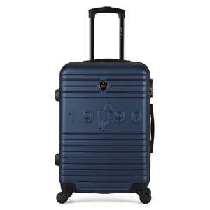 Tmavě modrý cestovní kufr na kolečkách GENTLEMAN FARMER Carro Valise Grand, 89 l