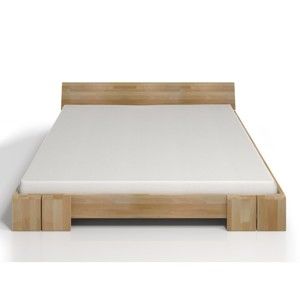 Dvoulůžková postel z bukového dřeva SKANDICA Vestre, 200 x 200 cm