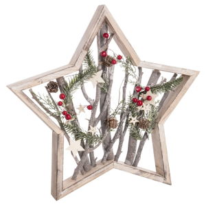 Vánoční dekorace Unimasa Star Trunks, ø 48 cm