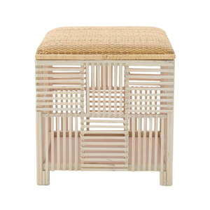 Stolička s úložným prostorem InArt Wooden, 40 x 43,5 cm