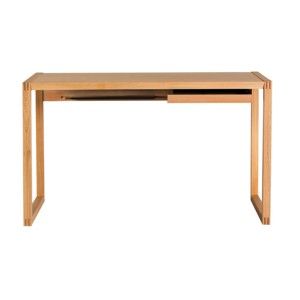 Pracovní stůl z dubového dřeva We47 Renfrew, 126 x 55 cm