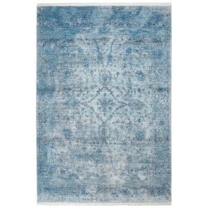 Modrý koberec Obsession Lao, 150 x 80 cm