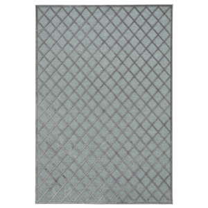 Šedo-modrý koberec Mint Rugs Shine Karro, 80 x 125 cm