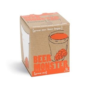 Pěstitelský set se semínky pivního chmelu Gift Republic Beer Monster