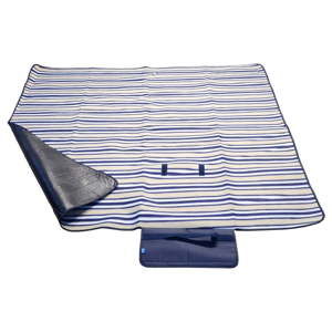 Modrá pikniková deka Cattara Fleece, 150 x 135 cm
