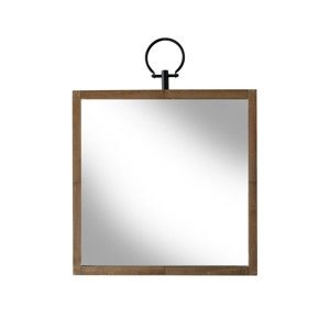 Zrcadlo s dřevěným rámem Red Cartel, 50 x 64 cm