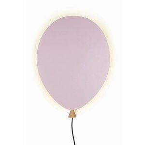 Růžové nástěnné svítidlo Globen Lighting Balloon