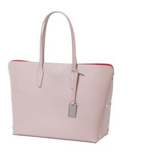 Pudrově růžová kabelka z pravé kůže Andrea Cardone Eulalia