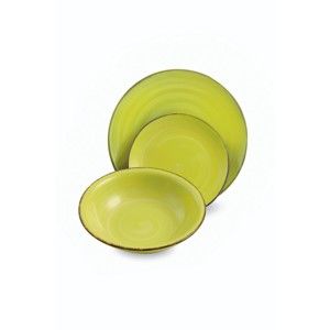Sada 6 polévkových talířů Villa d'Este Baita Verde, ø 21,5 cm