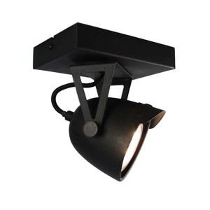 Černé nástěnné svítidlo LABEL51 Spot Moto Cap Uno