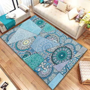 Koberec Homefesto Digital Carpets Azulo, 80 x 140 cm