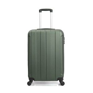 Tmavě zelený cestovní kufr na kolečkách Hero Fogo, 36 l