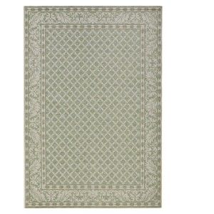 Zeleno-krémový venkovní koberec NORTHRUGS Royal, 160 x 230 cm