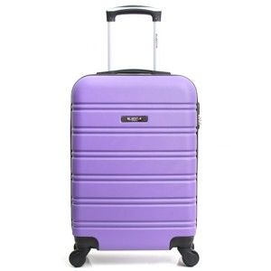 Fialový cestovní kufr na kolečkách BlueStar Bilbao, 35 l