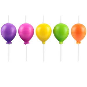 Sada 5 svíček ve tvaru balonů Le Studio Ballons