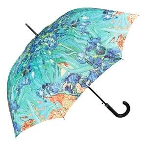 Tyrkysový holový deštník Von Lilienfeld Irises, ø 100 cm