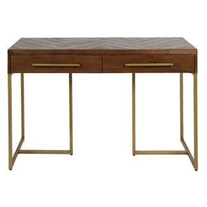 Konzolový stolek z dýhy akáciového dřeva Santiago Pons Bruno