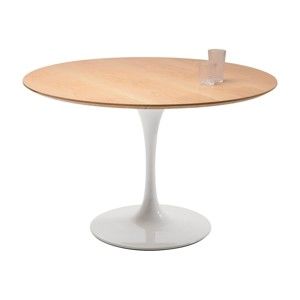 Deska jídelního stolu v dubovém dekoru Kare Design Invitation, ⌀ 120 cm