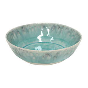 Modrý kameninový polévkový talíř Ego Dekor Madeira, ⌀ 19 cm