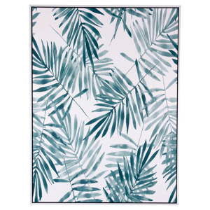 Obraz sømcasa Blue Palm, 60 x 80 cm