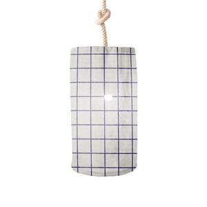 Závěsné svítidlo se stínidlem s příměsí lnu Linen Couture Lamp Simple Square