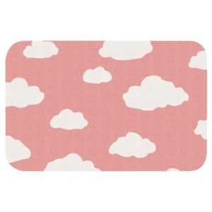 Dětský růžový koberec Zala Living Cloud, 67 x 120 cm