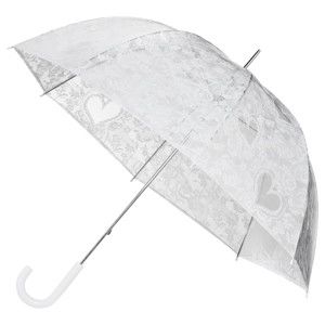 Transparentní holový deštník Birdcage Themed Design, ⌀ 95 cm