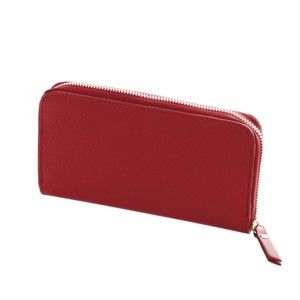 Tmavě červená peněženka z pravé kůže Andrea Cardone Ines