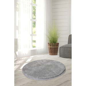 Světle šedý koberec Milano, ⌀ 90 cm