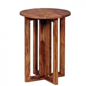 Odkládací stolek z masivního palisandrového dřeva Skyport Malvina