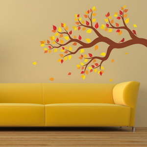 Dekorativní nálepka na stěnu Autumn Tree