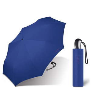 Tmavě modrý šedý skládací deštník Ambiance Esprit, ⌀ 94 cm