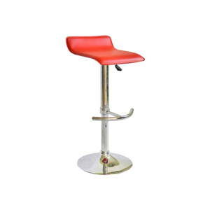 Sada 2 červených barových stoliček s potahem z eko kůže Evegreen House Barman