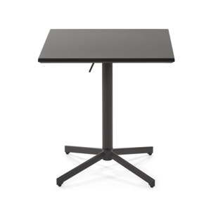 Černý jídelní stolek La Forma Advance, výška 75 cm