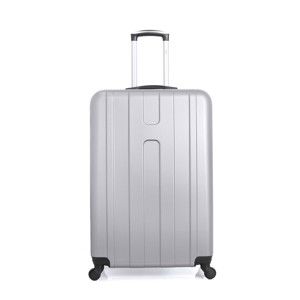 Cestovní kufr ve stříbrné barvě na kolečkách Hero Ioulia, 37 l