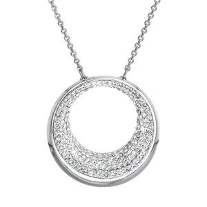 Stříbrný náhrdelník se Swarovski krystaly Je Veux Munico