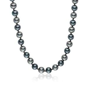 Perlový náhrdelník Pearls of London Mystic Silver, délka 42 cm