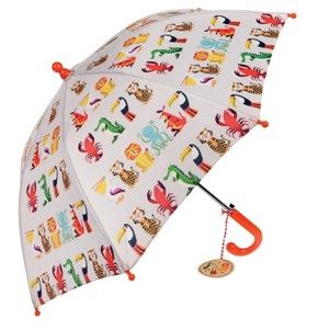 Dětský holový deštník Rex London Colourful Creatures, ⌀ 64 cm