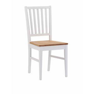 Bílá dubová jídelní židle Rowico Filippa