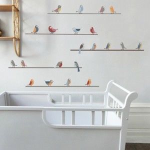 Nástěnné samolepky Art For Kids Little Birds