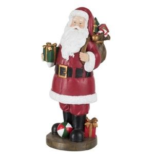 Dekorativní vánoční soška J-Line Santa Claus