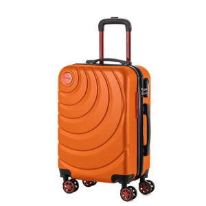 Oranžový cestovní kufr Murano Manhattan, 44 l