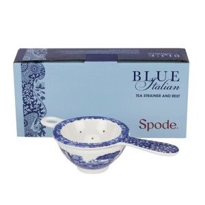 Bílomodré porcelánové sítko Spode Blue Italian, ø 18 cm