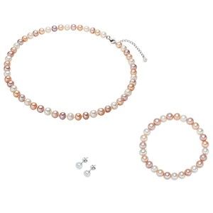 Set perlového náhrdelníku s náramkem Nova Pearls Copenhagen Camille