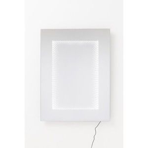Nástěnné zrcadlo s LED světly Kare Design Infinity, 120 x 80 cm