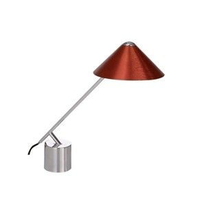 Stolní lampa s červeným stínidlem Design Twist Fao