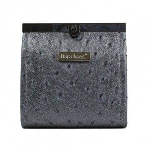 Peněženka ve stříbrné barvě Dara bags Merci Mini No.18